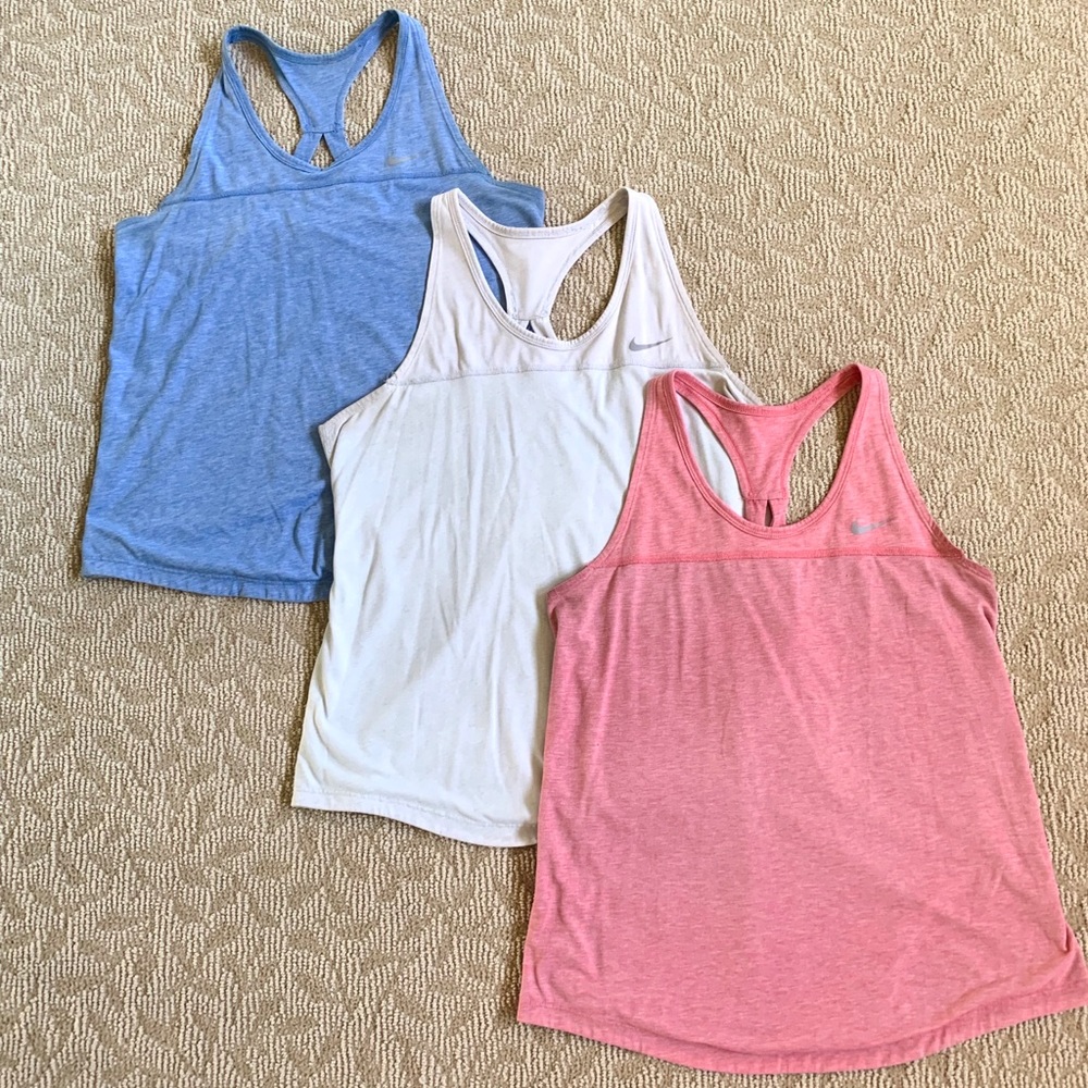 3 Nike REVERSIBLE shirts